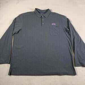 TCU Horned Frogs Shirt Mens XL NCAA Football‎ Long Sleeve Tommy Bahama College